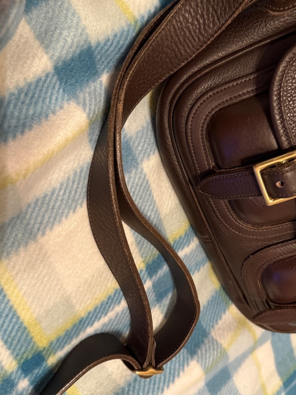Dooney and Bourke U109 Double Pocket Courier - Picture 4 of 14